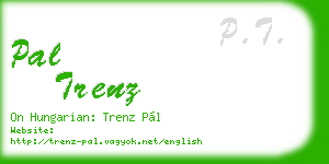 pal trenz business card